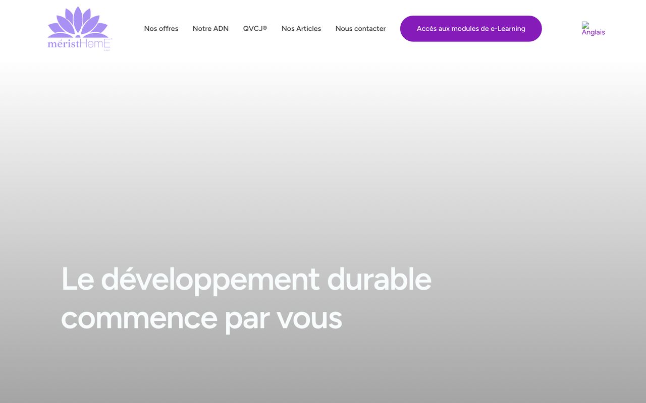 Meristheme homepage